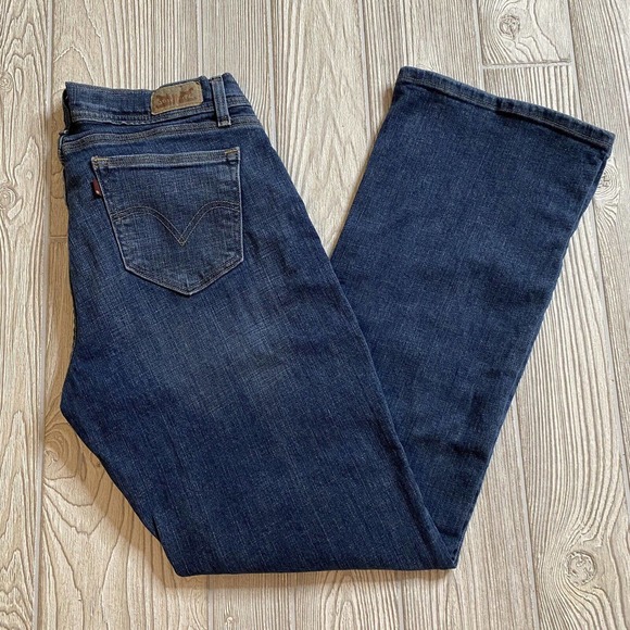 Levi’s 529 Curvy Bootcut Jeans Women’s 10 M 30x32 Med Wash Stretch - Picture 7 of 9
